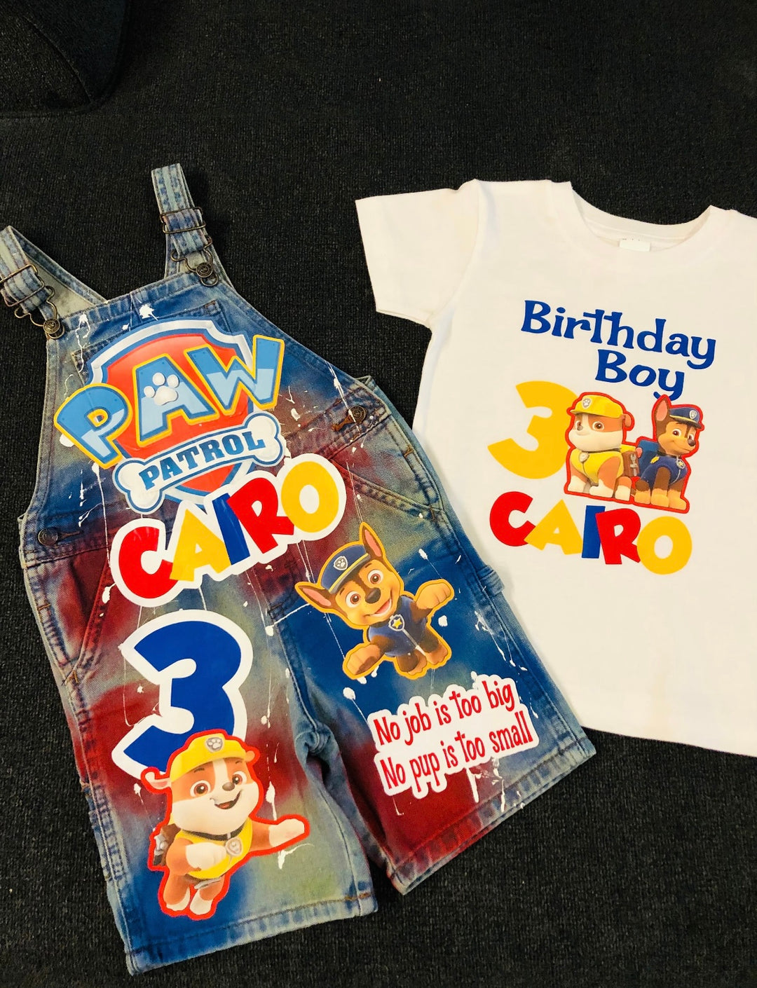 Paw patrol birthday outfit hotsell