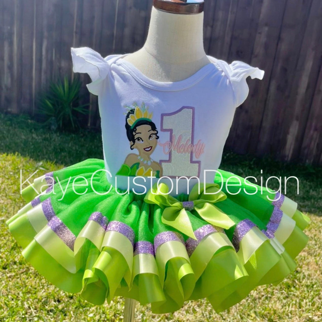 Princess tiana tutu outfits best sale