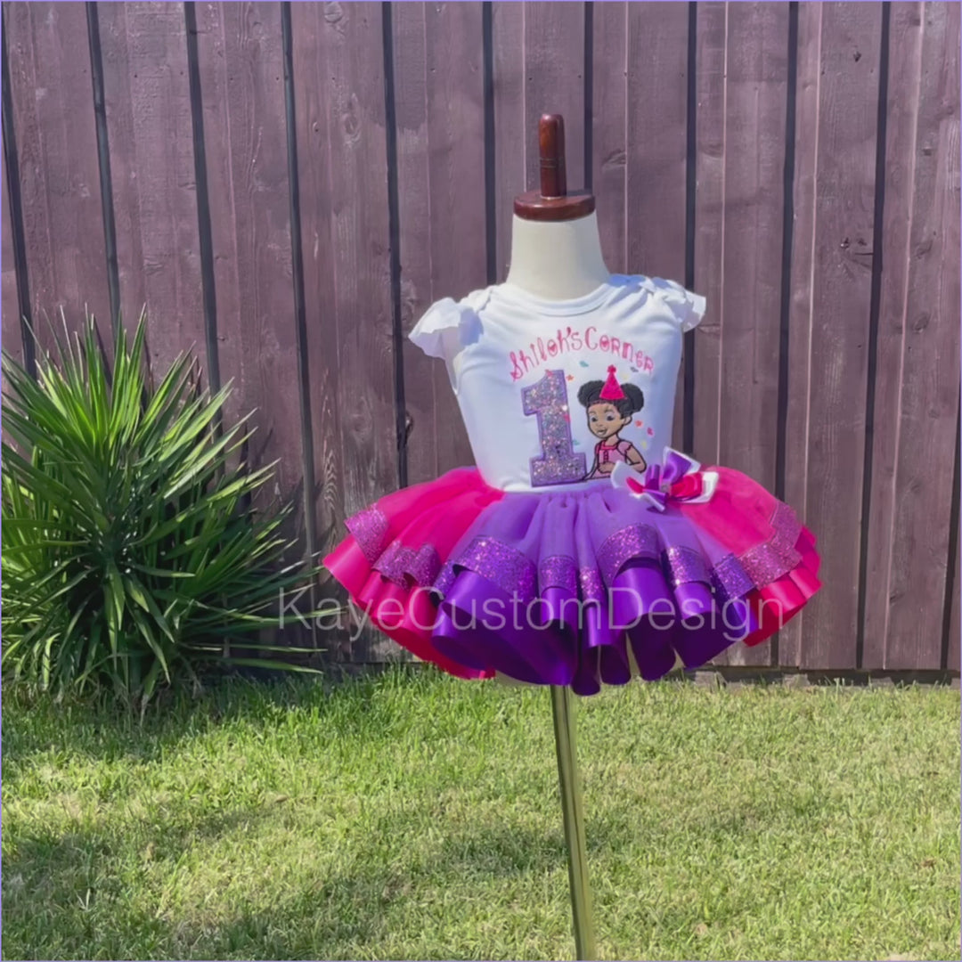 GRACIE’S Corner Custom store Birthday Tutu outfit